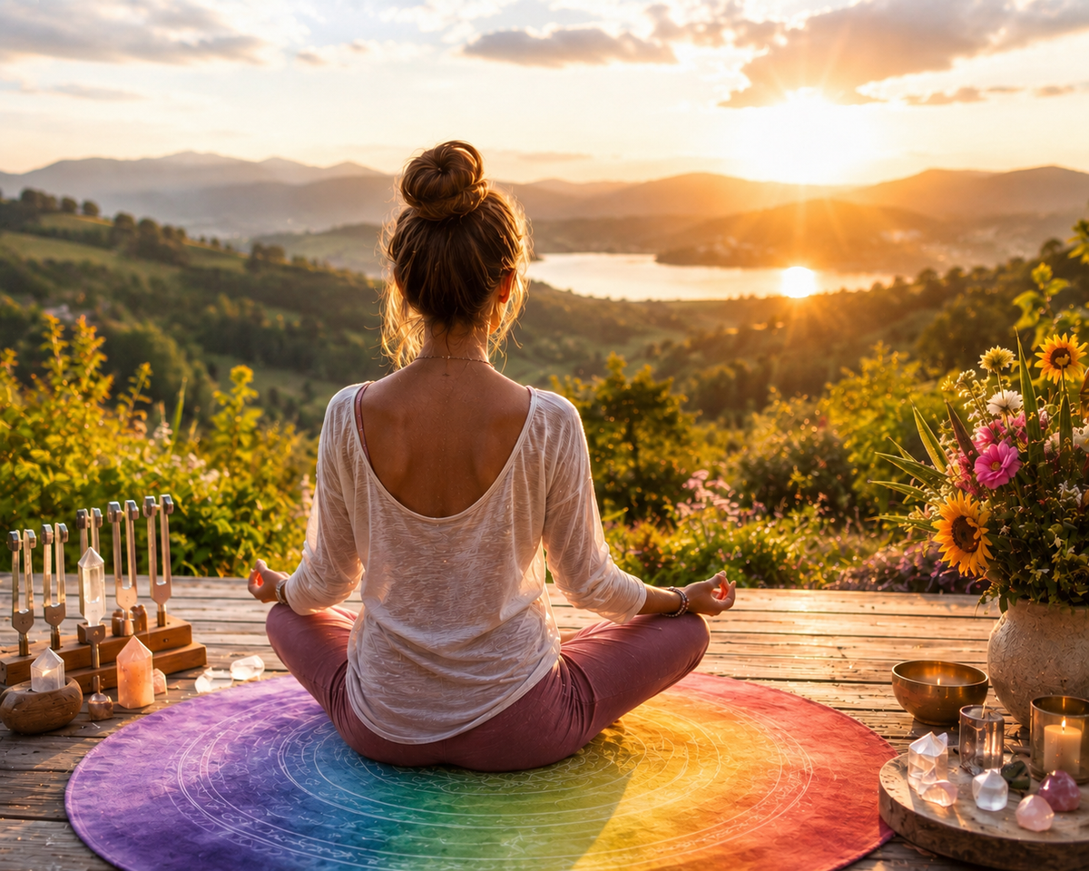Meditative Heilreise mit Stimmgabeln – Innere Ruhe & neue Kraft