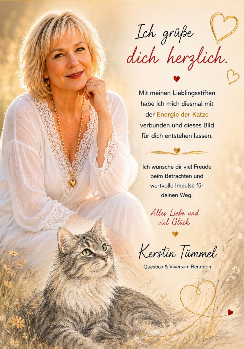 Die Botschaft aus dem Universum - Katze