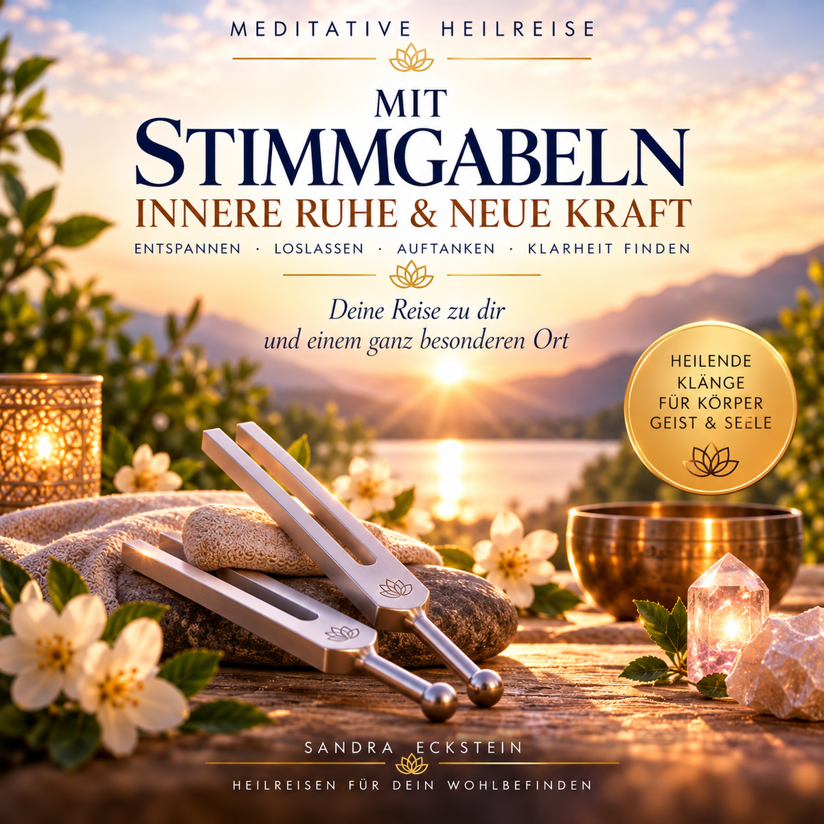 Meditative Heilreise mit Stimmgabeln – Innere Ruhe & neue Kraft