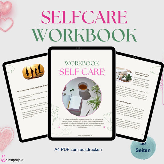 ✨ Dein persönliches Selfcare-Workbook – einfach, liebevoll & alltagstauglich ✨